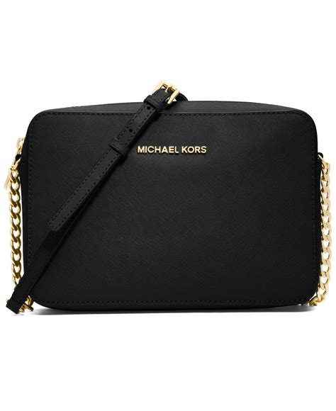 michael michael kors jet set large nylon crossbody|jet set travel large saffiano.